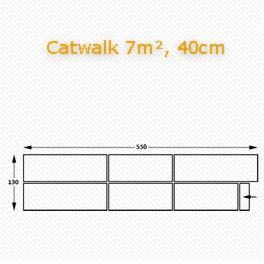 Catwalk, Podium, Bühnentechnik.