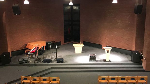 Festinstallation, Auditorium.