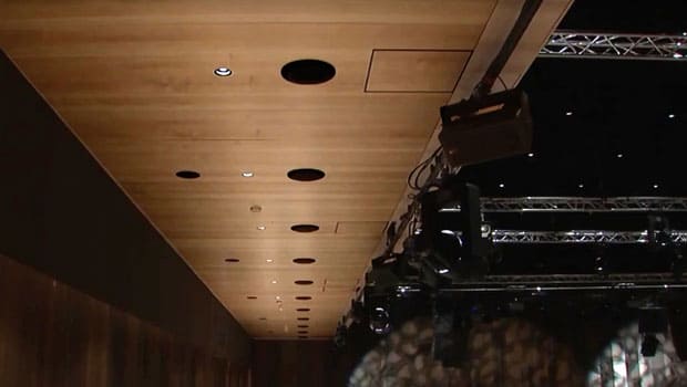 Audio-Installation, Konzertsaal.