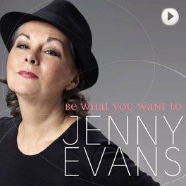 Jenny Evans - Be what you want to. LP,Cover.