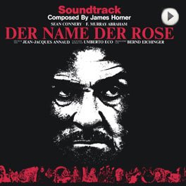 Der Name der Rose - Soundtrack. LP,Cover.